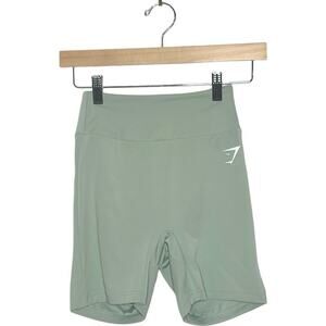 Gymshark Women's GS Power Original Tight Shorts‎ Green Size Small